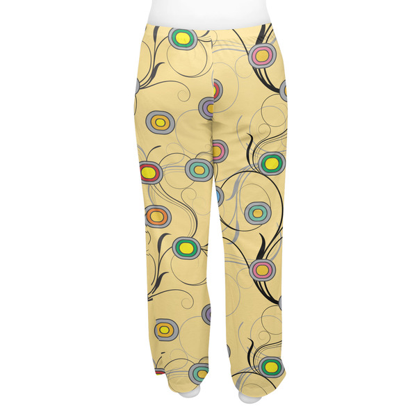 Ovals & Swirls Women's Pj on model - Back