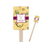 Ovals & Swirls Rectangle Wooden Stir Sticks (Personalized)