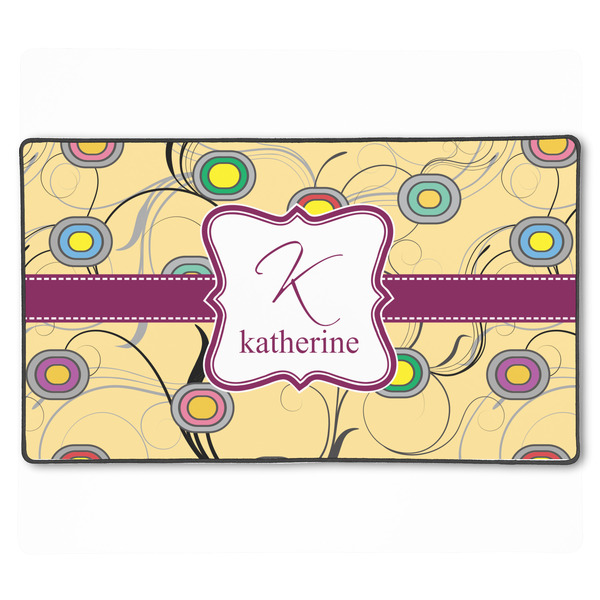 Ovals & Swirls XXL Gaming Mouse Pads - 24" x 14" - APPROVAL