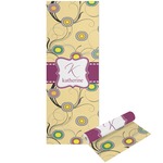 Ovals & Swirls Yoga Mat - Printable Front and Back (Personalized)