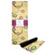 Ovals & Swirls Yoga Mat with Black Rubber Back Full Print View