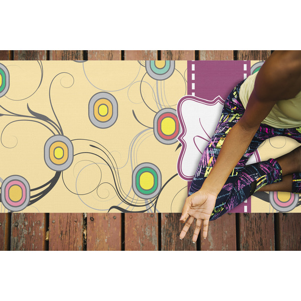 Ovals & Swirls Yoga Mats - LIFESTYLE