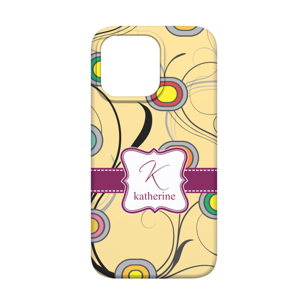 Ovals & Swirls iPhone 13 Mini Case - Back