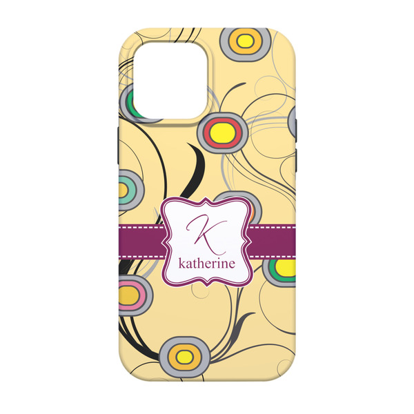 Ovals & Swirls iPhone 13 Tough Case - Back