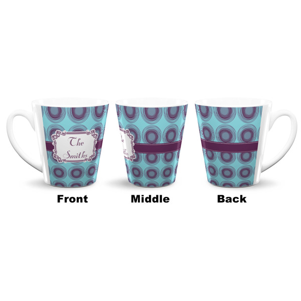 Concentric Circles 12 Oz Latte Mug - Approval