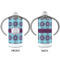 Concentric Circles 12 oz Stainless Steel Sippy Cups - APPROVAL