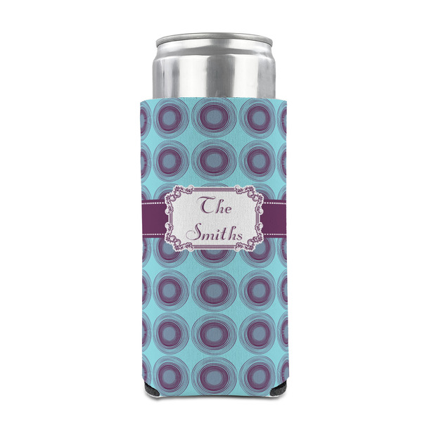 Concentric Circles 12oz Tall Can Sleeve - FRONT (on can)