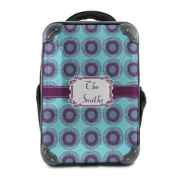 Concentric Circles 15" Hard Shell Backpack (Personalized)