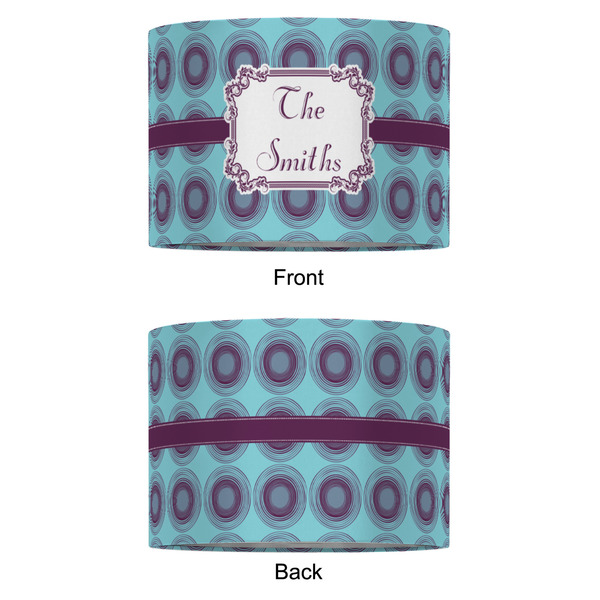 Concentric Circles 16" Drum Lampshade - APPROVAL (Fabric)
