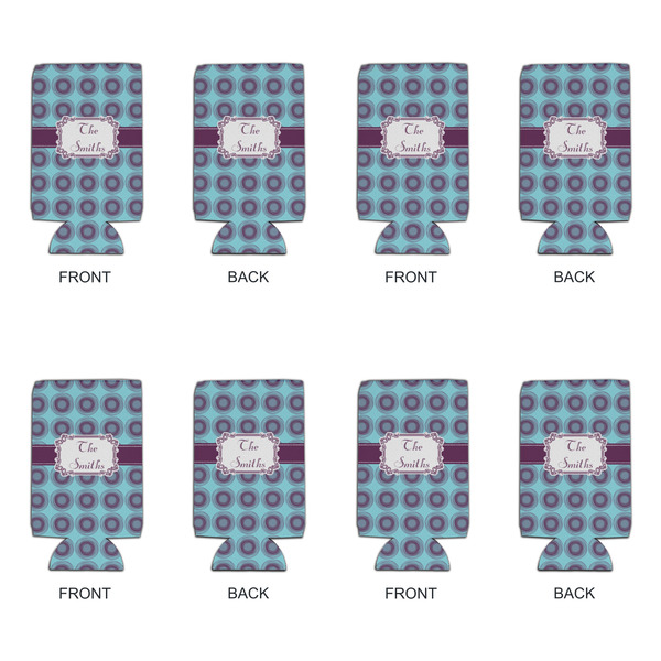 Concentric Circles 16oz Can Sleeve - Set of 4 - APPROVAL