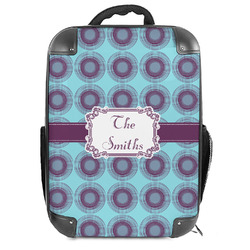 Concentric Circles Hard Shell Backpack (Personalized)