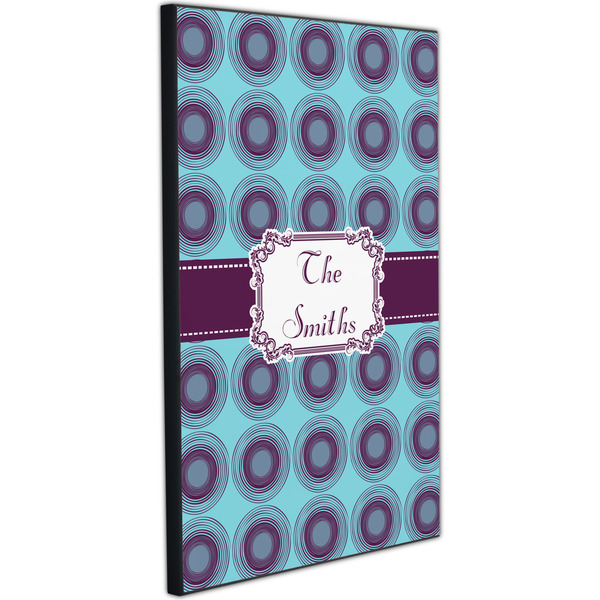 Concentric Circles 20x30 Wood Print - Angle View