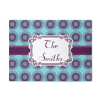 Concentric Circles 5' x 7' Indoor Area Rug (Personalized)