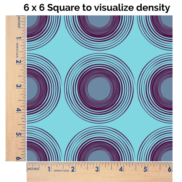 Concentric Circles 6x6 Swatch of Fabric