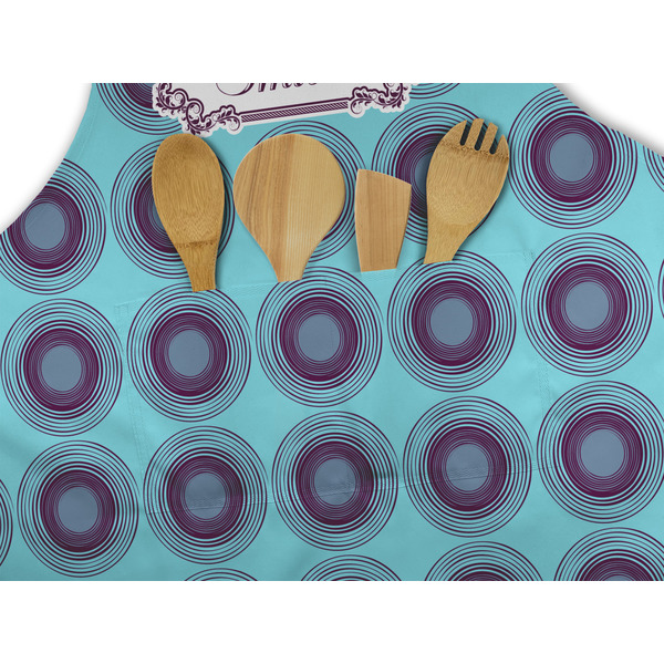 Concentric Circles Apron - Pocket Detail with Props
