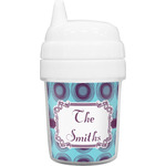 Concentric Circles Baby Sippy Cup (Personalized)