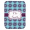 Concentric Circles Baby Swaddling Blanket - Flat