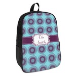 Concentric Circles Kids Backpack (Personalized)