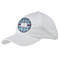 Concentric Circles Baseball Cap - White (Personalized)