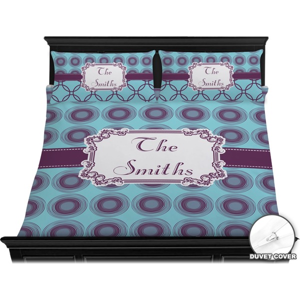 Concentric Circles Bedding Set (King) - Duvet