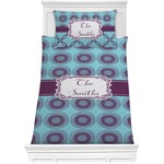 Concentric Circles Comforter Set - Twin (Personalized)