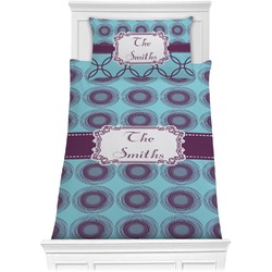 Concentric Circles Comforter Set - Twin (Personalized)