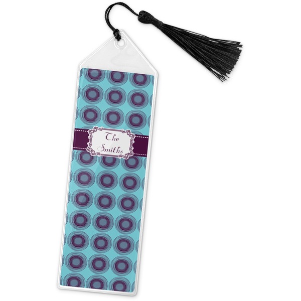 Custom Concentric Circles Book Mark w/Tassel (Personalized)