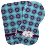 Concentric Circles Burp Cloth (Personalized)