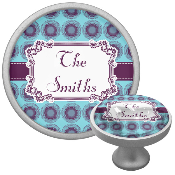 Custom Concentric Circles Cabinet Knob (Personalized)