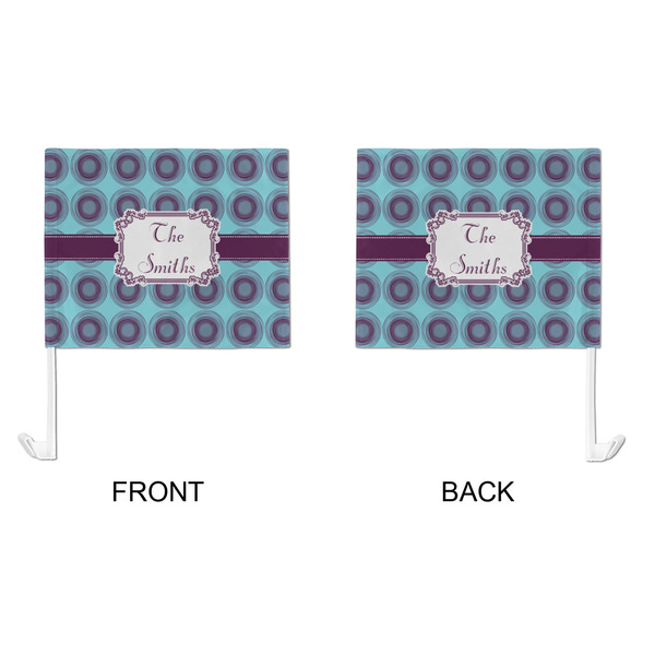 Concentric Circles Car Flag - Large - APPROVAL