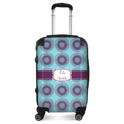 Concentric Circles Suitcase - 20" Carry On (Personalized)