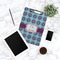 Concentric Circles Clipboard - Lifestyle Photo