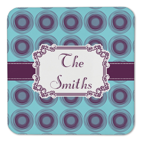 Concentric Circles Coaster Set - FRONT (one)