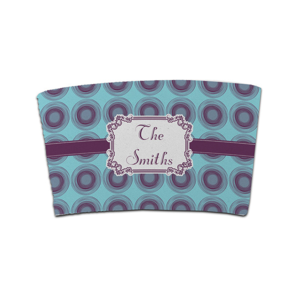 Custom Concentric Circles Coffee Cup Sleeve (Personalized)