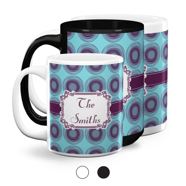Concentric Circles Coffee Mugs Main