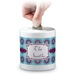 Concentric Circles Coin Bank (Personalized)