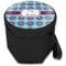 Concentric Circles Collapsible Personalized Cooler & Seat (Closed)