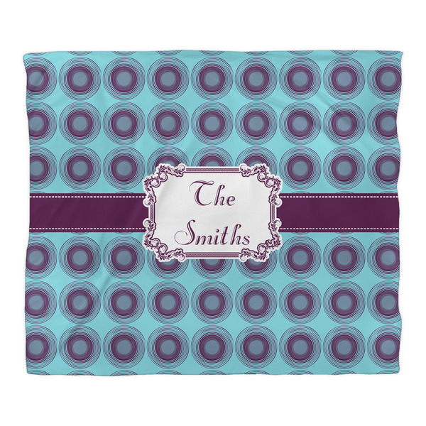 Concentric Circles Comforter - King - Front