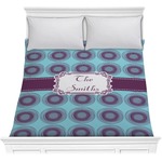 Concentric Circles Comforter - Full / Queen (Personalized)