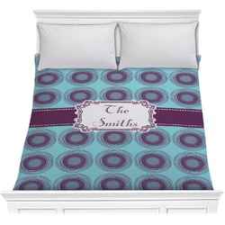 Concentric Circles Comforter - Full / Queen (Personalized)