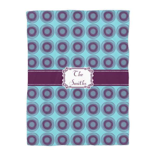 Concentric Circles Comforter - Twin - Front