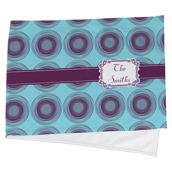 Custom Concentric Circles Cooling Towel (Personalized)