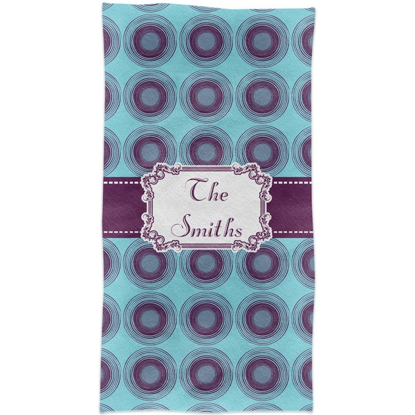 Concentric Circles Crib Comforter/Quilt - Apvl