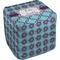 Concentric Circles Cube Poof Ottoman (Bottom)