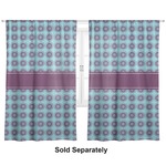 Concentric Circles Curtain Panel - Custom Size