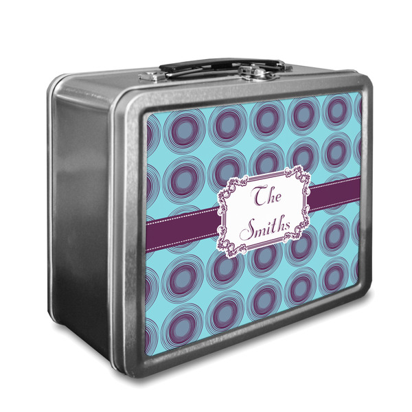 Custom Concentric Circles Lunch Box (Personalized)