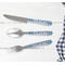 Concentric Circles Cutlery Set - w/ PLATE