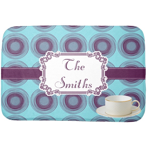 Concentric Circles Dish Drying Mat