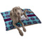 Concentric Circles Dog Bed - Large LIFESTYLE