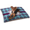 Concentric Circles Dog Bed - Small LIFESTYLE